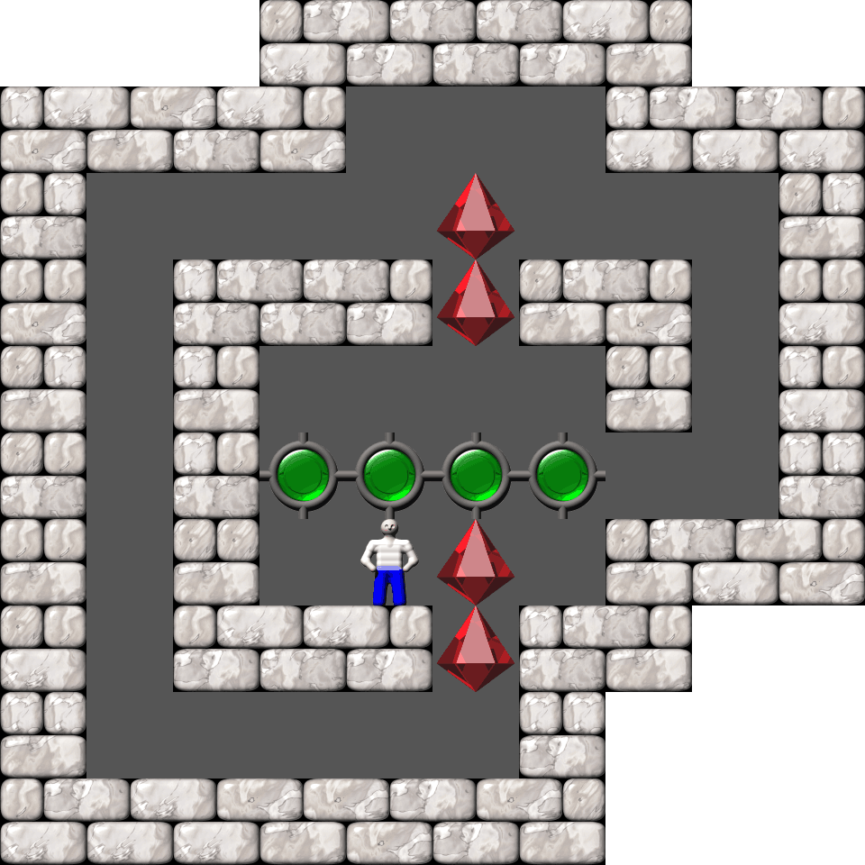 Sokoban Howards Third Sets Third Set level 32